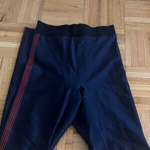 Ultracor Midnight Leggings with Crimson Accent